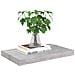 Scaffali A Parete 2 Pz Grigio Cemento 50x23x3,8 Cm In Mdf - Foto miniatura 3