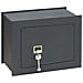 Ideal 10 281340 Cassaforte A Muro Con Serratura A Chiave, Cassaforte Da Incaso A Parete Per Abitazioni, Alto Livello Di Sicurezza Facile Da Usare, 28 X 38 X 20 Cm, 13 L - Foto miniatura 2