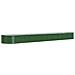 Letto Giardino Acciaio Verniciato a Polvere 440x80x36 cm Verde - Foto miniatura 1