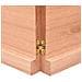 Ripiano Muro Marrone 180x60x (2-4) cm Massello Rovere Trattato - Foto miniatura 8