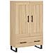 Credenza Rovere Sonoma 69,5x31x115 Cm In Legno Multistrato - Foto miniatura 2