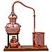 Alambicco Alembic Set Premium 0,7 Litri Con Bruciatore A Spirito E Termometro - Foto miniatura 1
