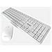 APPMX335W tastiera Mouse incluso Universale RF Wireless QWERTY Spagnolo Bianco - Foto miniatura 2