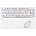 APPMX335W tastiera Mouse incluso Universale RF Wireless QWERTY Spagnolo Bianco - Foto miniatura 1