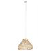Lampadario Marrone Chiaro Metallo Corda 53 X 42 X 32 Cm - Foto miniatura 1