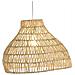 Lampadario Marrone Chiaro Metallo Corda 53 X 42 X 32 Cm - Foto miniatura 2