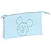 Portaoggetti Triplo Mickey Mouse Clubhouse Baby Azzurro Chiaro (22 X 12 X 3 Cm) - Foto miniatura 1