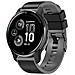 Cinturino In Silicone Per Garmin Venu2/2s /sp / 2plus, Samsung, Huawei, Amazfit Black+grey - Foto miniatura 1