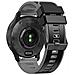 Cinturino In Silicone Per Garmin Venu2/2s /sp / 2plus, Samsung, Huawei, Amazfit Black+grey - Foto miniatura 2