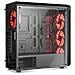 Case Hummer TGM Midi Tower ATX /Mini ITX /micro ATX 1x Porte USB 3.2 Colore Nero (Finestrato) - Foto miniatura 5