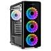 Case Hummer TGM Midi Tower ATX /Mini ITX /micro ATX 1x Porte USB 3.2 Colore Nero (Finestrato) - Foto miniatura 2