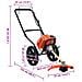 Decespugliatore con Ruote Arancione 52 cc 1,45 kW - Foto miniatura 3