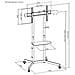 FT70TE-333 Supporto TV a parete 177,8 cm (70") Nero - Foto miniatura 2
