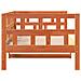 Lusso Casadino -  Dormeuse Senza Materasso Marrone Cera 90x200 Cm Legno Di Pino - Foto miniatura 6