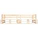 Lusso Casadino -  Set Divani Giardino Pallet 2pz Con Cuscini Grigi Legno Di Pino - Foto miniatura 3