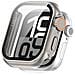 Custodia Protettiva Per Apple Watch - Pc Rigido E Vetro Temperato Silver 46 Mm - Foto miniatura 3