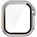 Custodia Protettiva Per Apple Watch - Pc Rigido E Vetro Temperato Silver 46 Mm - Foto miniatura 5