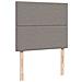 Giroletto a Molle con Materasso Tortora 120x190 cm in Tessuto - Foto miniatura 7