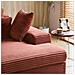 Cardiff Divano 4 Posti Deep Seat In Velluto A Coste Terracotta - Foto miniatura 3