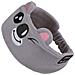 Fascia Bluetooth Con Design Animali - Cuffie Wireless In Pile Con Lunga Durata Della Batteria Grey - Foto miniatura 3