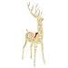 Renna 3D con 250 LED Bianco caldo 180 cm PET - Foto miniatura 1