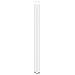 Gambe per tavolo da bar a forma di U 2 pz bianche 40x(100-101) cm in acciaio - Foto miniatura 6
