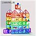 Set blocchi magnetici 155 pezzi per bambini pista a palle - Foto miniatura 4