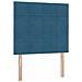 Letto con contenitore e materasso Blu Scuro 100 x 200 cm - Foto miniatura 9