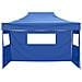 Tenda Party Blu 291 x 431 x 315 cm Tessuto Oxford - Foto miniatura 2
