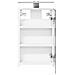 Mobiletto per specchio da bagno Bianco 30 x 10,5 x 50 cm - Foto miniatura 7