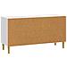 Mobile TV 99 x 34,5 x 50 cm Bianco Lucido Legno ingegnerizzato - Foto miniatura 5