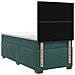 Letto box spring con materasso Verde Scuro 90 x 200 cm Velluto - Foto miniatura 8