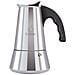 Moka 6 Tazze Acciaio Inox Colore Rosso ad Induzione - Linea Miss Conny - Foto miniatura 2