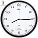 Orologio a Parete Radiocontrollato al Quarzo 31cm Bianco e Nero - Foto miniatura 1
