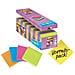 Nota Adesiva, Memo 76 Mm X 76 Mm Arancione Neon, Verde Neon, Ultra-rosa, Ultra-blu 2160 Foglio - Foto miniatura 1