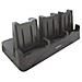 Dock, Triple Slot, Memor 10 Black Color - Foto miniatura 1