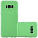 Custodia Compatibile Con Samsung Galaxy S8 In Candy Pastello Verde - Coperchio Protettivo In Silicone Tpu Flessibile - Foto miniatura 1