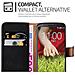 Custodia Compatibile Con Lg G2 In Nero Grafite - Coperchio Protettiva Con Chiusura Magnetica, Funzione Stand E Tasca Per Le Carte - Foto miniatura 6