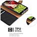 Custodia Compatibile Con Lg G2 In Nero Grafite - Coperchio Protettiva Con Chiusura Magnetica, Funzione Stand E Tasca Per Le Carte - Foto miniatura 7