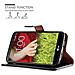 Custodia Compatibile Con Lg G2 In Nero Grafite - Coperchio Protettiva Con Chiusura Magnetica, Funzione Stand E Tasca Per Le Carte - Foto miniatura 8