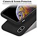 Custodia Compatibile Con Apple Iphone X / Xs In Liquid Nero - Coperchio Protettivo In Silicone Tpu Flessibile - Foto miniatura 8