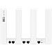 Router WiFi AX3 (Quad-core) Dual-Band 2.4 GHz / 5 GHz 3x Gigabit Ethernet LAN - Foto miniatura 1
