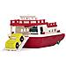 Ferry Boat Floating Bath Toy Boat With Cars For Toddlers Age 1 And Up (3 Pc) 100 Riciclabile - Foto miniatura 1