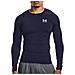 Heatgear Armour Long Sleeve, Uomo, Granata, Maniche Lunghe, Numero: S Eu - Foto miniatura 3