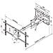 M Universal Long Reach Arm HD 190,5 cm (75") Nero - Foto miniatura 14