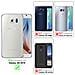 Custodia Compatibile Con Samsung Galaxy S6 In Candy Blu Scuro - Coperchio Protettivo In Silicone Tpu Flessibile - Foto miniatura 2