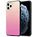 Custodia Compatibile Con Apple Iphone 11 Pro In Giallo - Rosa - Coperchio Protettivo Bicolore In Vetro Temperato E Silicone Tpu - Foto miniatura 1