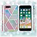 Custodia Compatibile Con Apple Iphone 8 Plus / 7 Plus / 7s Plus In Marmo Arcobaleno No. 11 - Coperchio Protettivo In Silicone Tpu Con Motivo A Mosaico - Foto miniatura 5