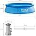 Piscina Easy Set Gonfiabile Rotonda Per Tutta La Famiglia Con Filtro Per Acqua Ø 366 X 76 Cm - Foto miniatura 5