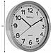 Kh-5026 Orologio Da Parete Moderno Silenzioso In Acciaio Inossidabile 34 Cm - Foto miniatura 5